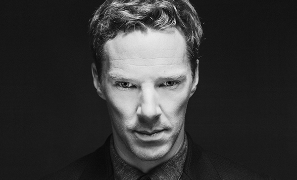 LONDON, ENGLAND - OCTOBER 08: (EDITORS NOTE: Image has been digitally altered) Actor Benedict Cumberbatch poses in the portrait studio at the BFI London Film Festival 2014 on October 8, 2014 in London, England. (Photo by Gareth Cattermole/Getty Images Portrait)