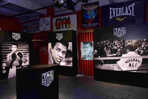 NEW YORK, NY - OCTOBER 25: A view of the Muhammad Ali tribute event at Gleason's Gym on October 25, 2016 in New York City. (Photo by Eugene Gologursky/Getty Images for TAG Heuer)