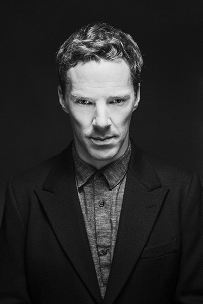 LONDON, ENGLAND - OCTOBER 08: (EDITORS NOTE: Image has been digitally altered) Actor Benedict Cumberbatch poses in the portrait studio at the BFI London Film Festival 2014 on October 8, 2014 in London, England. (Photo by Gareth Cattermole/Getty Images Portrait)